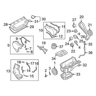 Mitsubishi OE - Engine / Transaxle - Engine Parts (GT / Spyder GT)