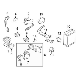 Mitsubishi OE - Emission System