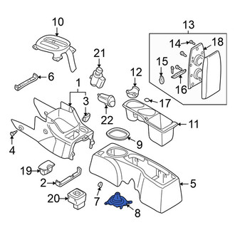Mitsubishi OE - Manual Transmission Shift Boot
