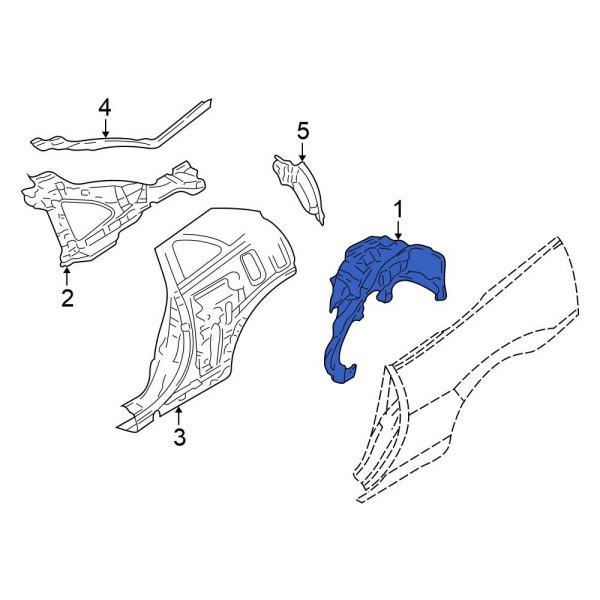 Wheel Housing Side Panel