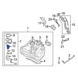 Mitsubishi OE - Fuel Pump Filter