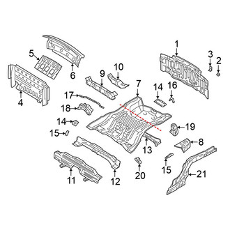 Mitsubishi OE - Rear Body & Floor - Rear Body (Spyder GS / Spyder GT)