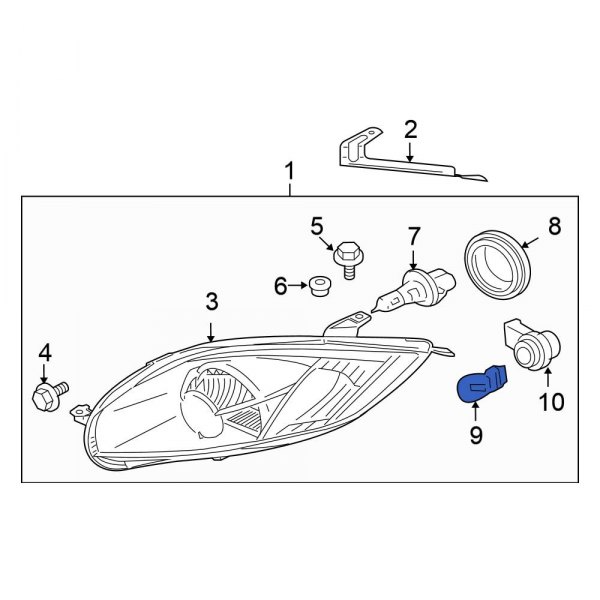 Turn Signal & Parking Light Bulb