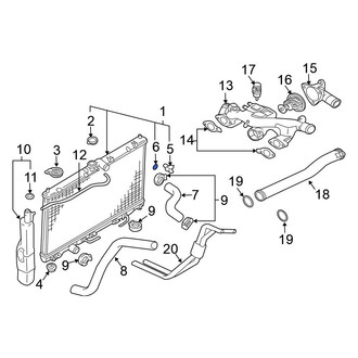 Mitsubishi OE - Radiator Drain Plug Gasket