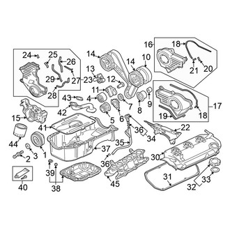 Mitsubishi OE - Engine / Transaxle - Engine Parts (Convertible / Hatchback 3.8L)