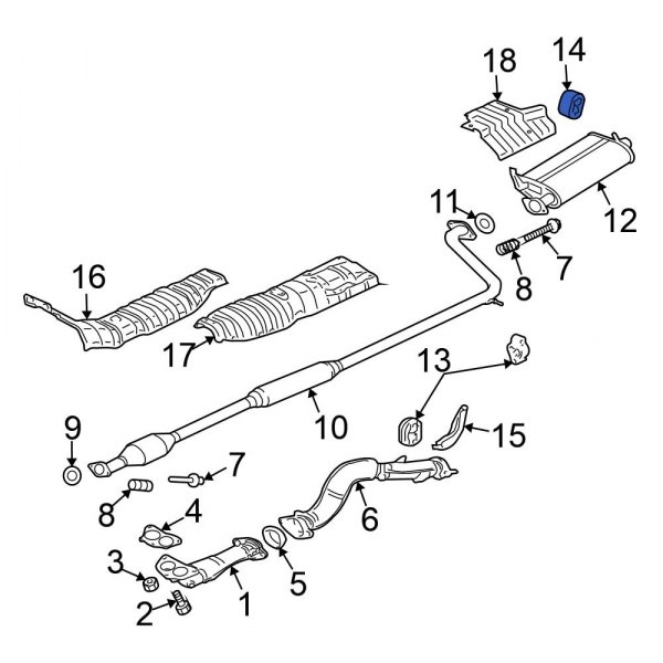 Exhaust System Hanger