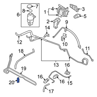 Mitsubishi Power Steering Cooling Coolers, Brackets, Lines — CARiD