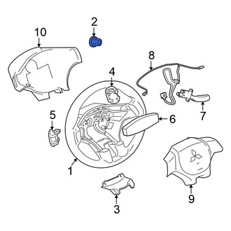 Mitsubishi OE - Steering Wheel Nut