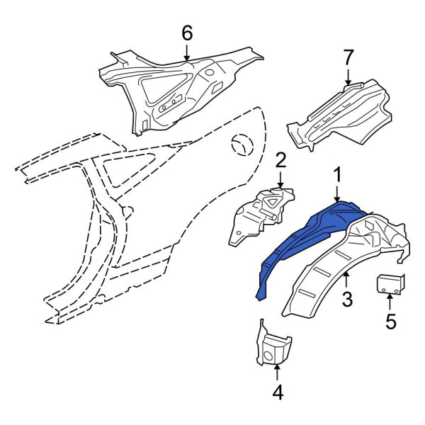 Wheel Housing Side Panel