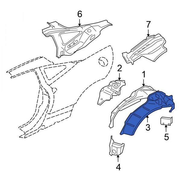 Wheel Housing Side Panel