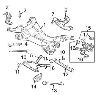 Mitsubishi OE - Rear Suspension - Suspension Components