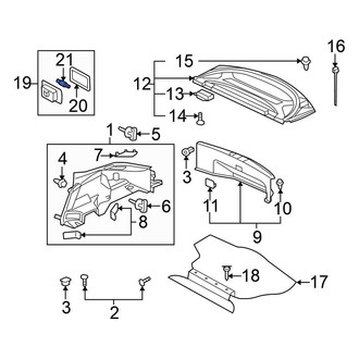 Mitsubishi OE - Trunk Light Bulb
