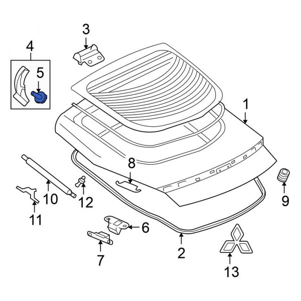 Hatch Seal Clip