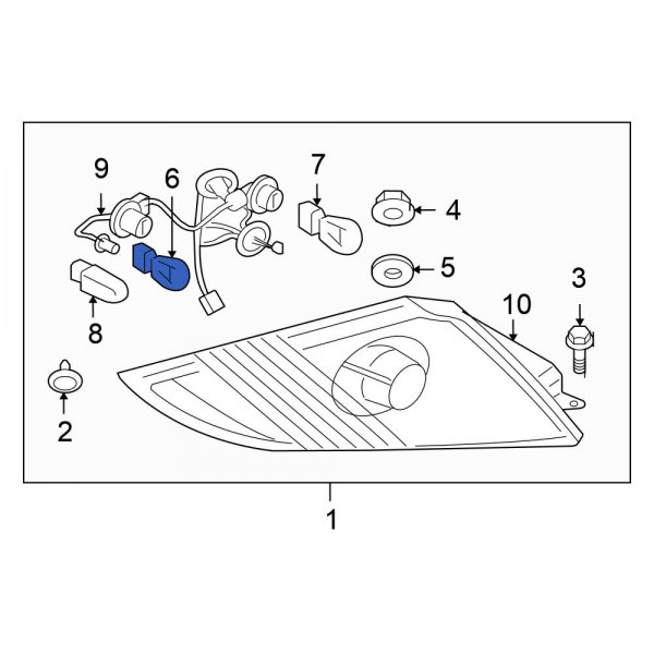 Tail Light Bulb