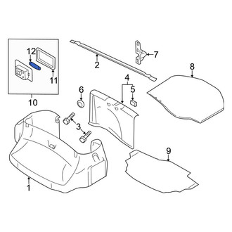 Mitsubishi OE - Trunk Light Bulb