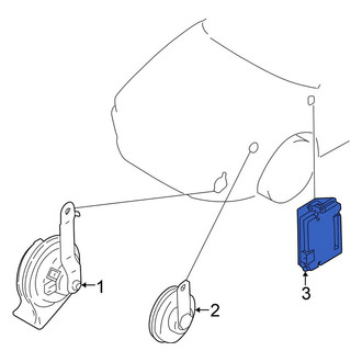 Mitsubishi OE - Anti-Theft Alarm Siren