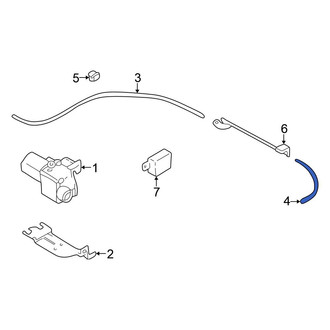 Mitsubishi OE - Cruise Control Vacuum Hose