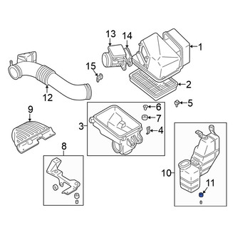 Mitsubishi OE - Engine Air Intake Resonator Insulator