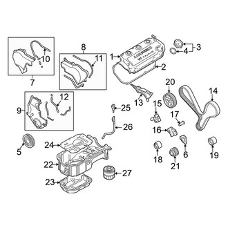 Mitsubishi OE - Engine / Transaxle - Engine Parts