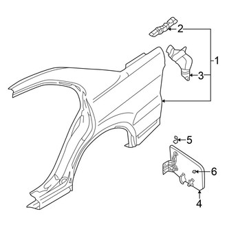 Mitsubishi OE - Quarter Panel & Components