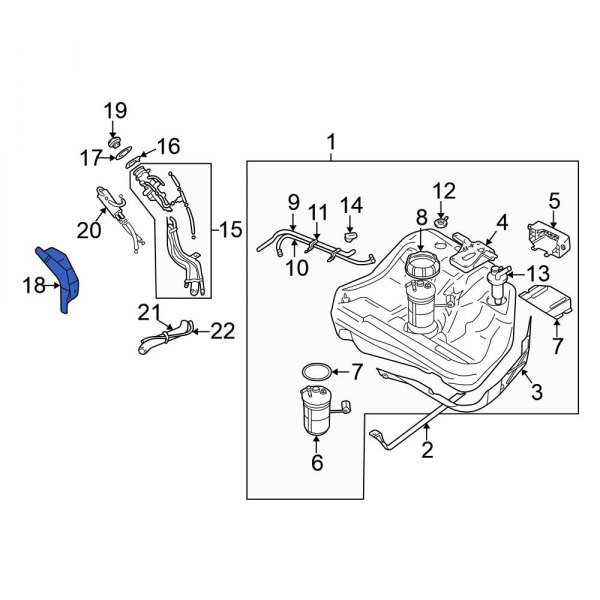 Fuel Filler Neck Insulator