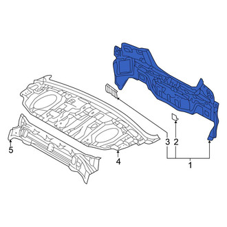 Mitsubishi OE - Rear Rear Body Panel
