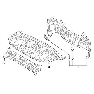 Mitsubishi OE - Rear Body & Floor - Rear Body