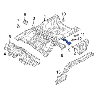 Mitsubishi OE - Floor Jack Bracket