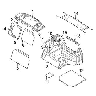Mitsubishi OE - Rear Body & Floor - Interior Trim
