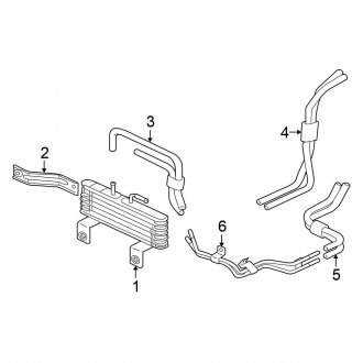 2009 Mitsubishi Galant OEM Transmission Parts | Coolers — CARiD.com
