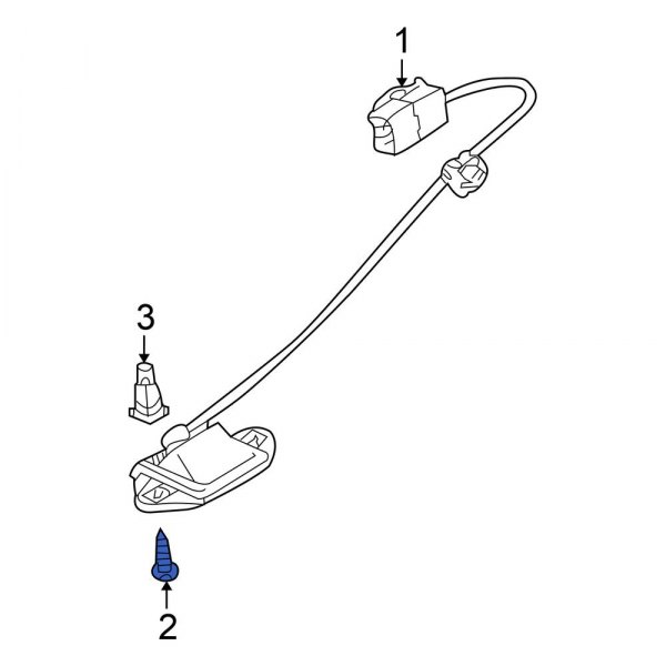 Park Assist Camera Screw