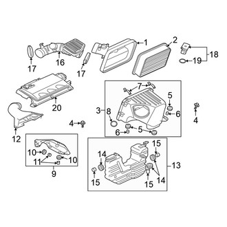 Mitsubishi OE - Engine / Transaxle - Air Intake