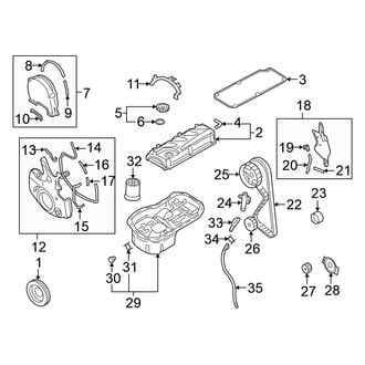 Mitsubishi OE - Engine / Transaxle - Engine Parts