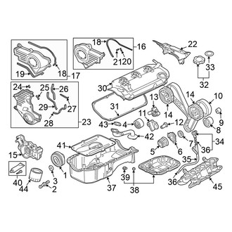 Mitsubishi OE - Engine / Transaxle - Engine Parts (GTS / LS)