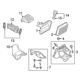 Mitsubishi OE - Engine / Transaxle - Air Intake (Ralliart)