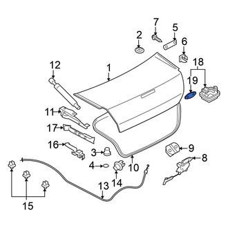 Mitsubishi OE - Trunk Light Bulb