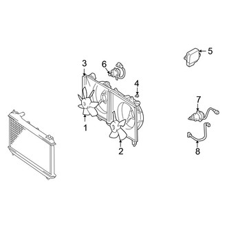 Mitsubishi OE - Cooling Fan (Limited / LS / SE)