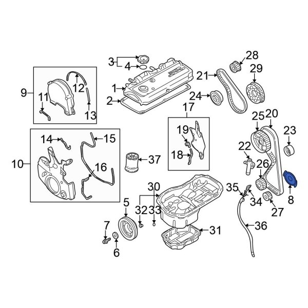 Engine Camshaft Position Sensor