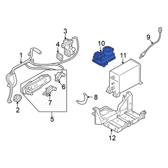 Mitsubishi OE - Vapor Canister Filter