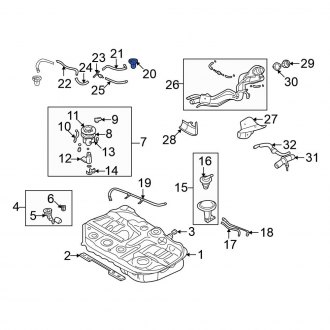 Mitsubishi Montero Sport OEM Fuel System Parts | Pumps, Lines — CARiD.com