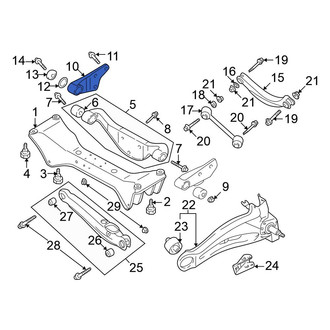 Mitsubishi OE - Rear Left Differential Housing Support