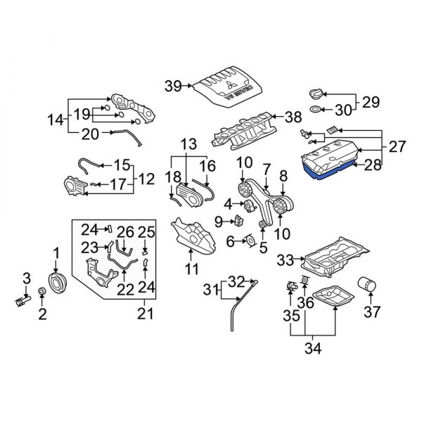 Engine Valve Cover Gasket