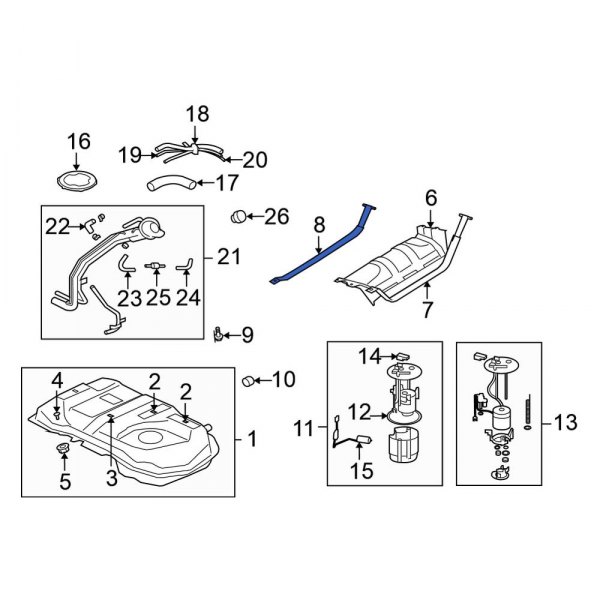 Fuel Tank Strap