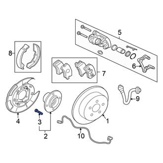 Mitsubishi OE - Wheel Lug Stud