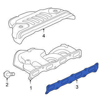 Mitsubishi OE - Exhaust Manifold Gasket