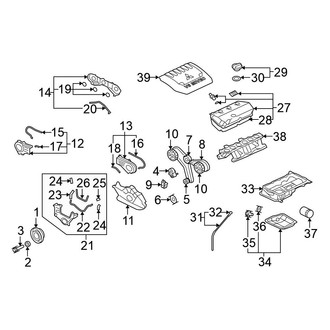 Mitsubishi OE - Engine / Transaxle - Engine Parts