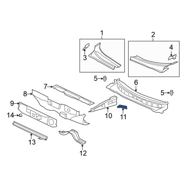 Fender Rail Bracket