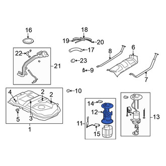 Mitsubishi OE - Fuel Pump Tank Seal