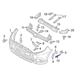 Mitsubishi Eclipse Cross OEM Bumpers | Genuine Front & Rear