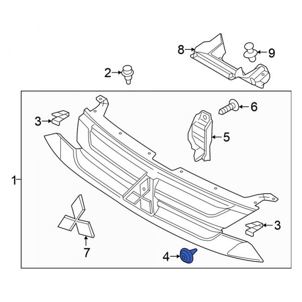 Grille Retainer